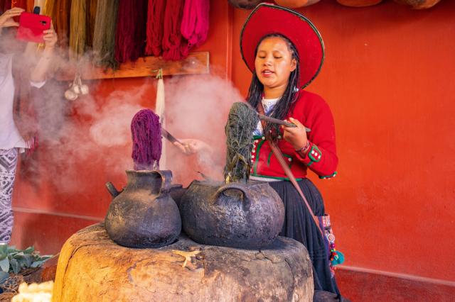 Aj vďaka nemu je Peru také krásne farebné. foto: Laura Lackovič