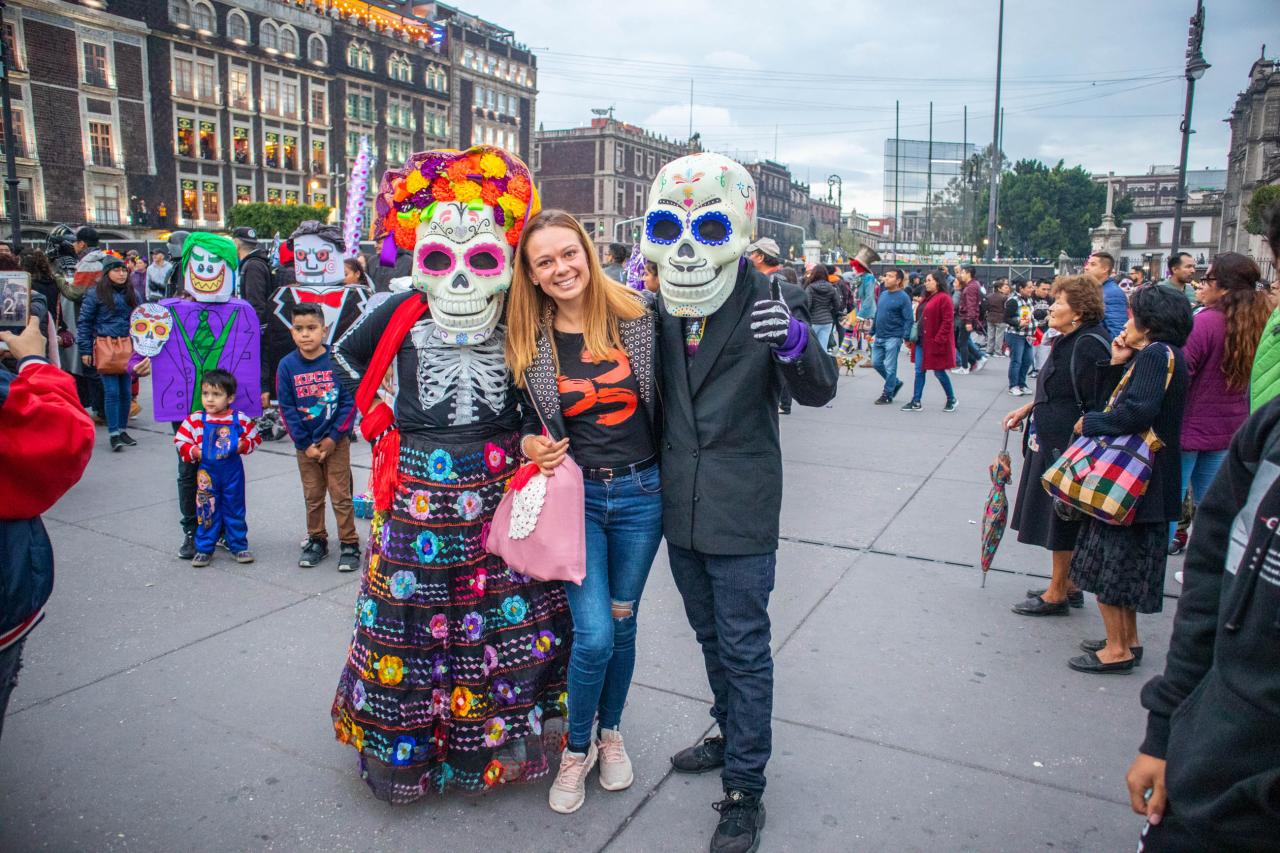 Termín dušičiek je v Mexico city ozvláštnený zážitkami navyše.