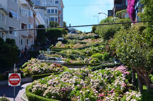 Najkľukatejšia ulica na svete. Kto ju zabehne rovno? San Franci