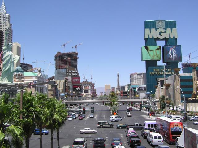 Legendárny Strip v Las Vegas