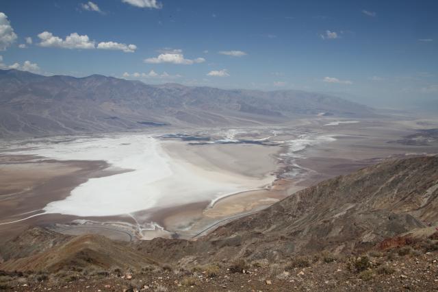 Dante´s point v Death valley