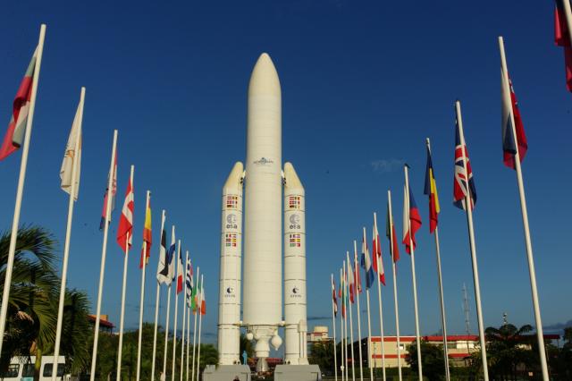 Vo Francúzskej Guyane sa nachádza kozmodróm Európskej vesmírnej