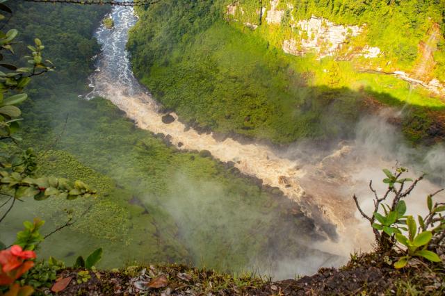 A sme tam! Kaieteur falls, najvyšší single-drop vodopád na svet