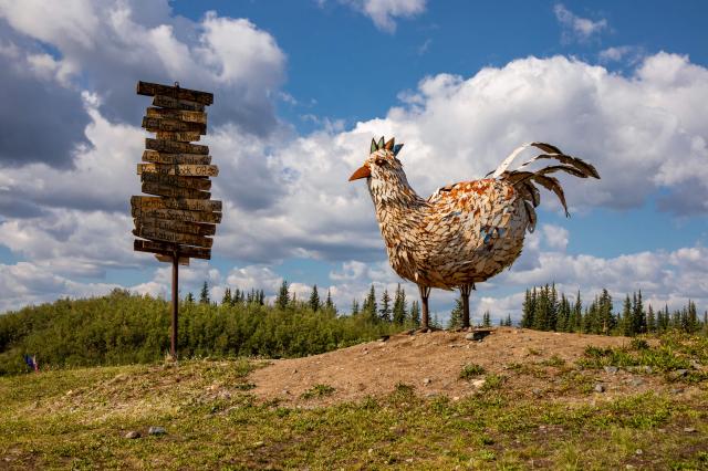 Osada s vtipným názvom – Chicken. Paradoxom je, že tu nikto nec