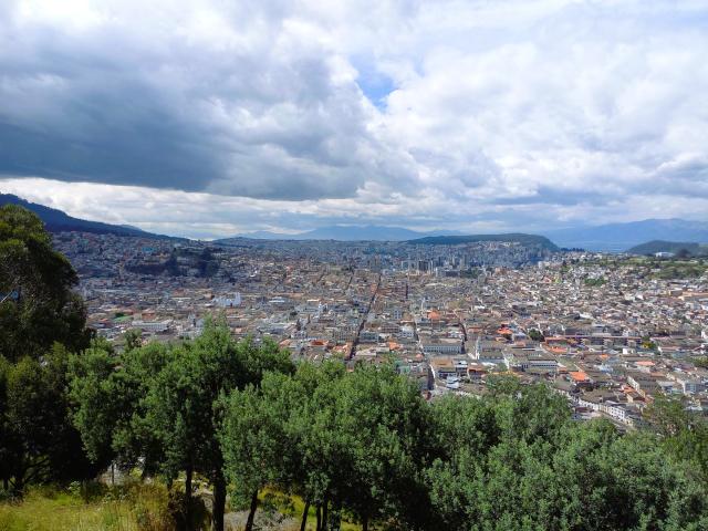Vyhliadka  na vysokohorské Quito. Foto: Daniela Mihaldová - 