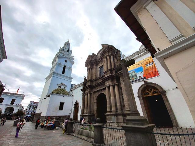 Na prehliadke centra mesta Quito. Foto: Daniela Mihaldová - 