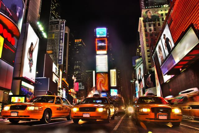 New York - Yellow taxi sú všade