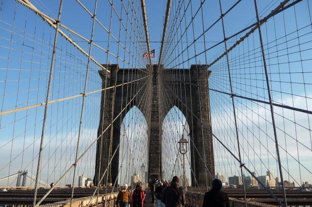 Brooklynský most je newyorskou ikonou.
foto: archív 