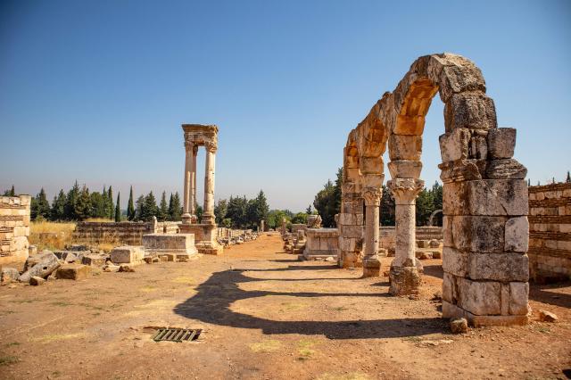 Anjar so svojimi ruinami patrí medzi najzaujímavejšie libanonsk