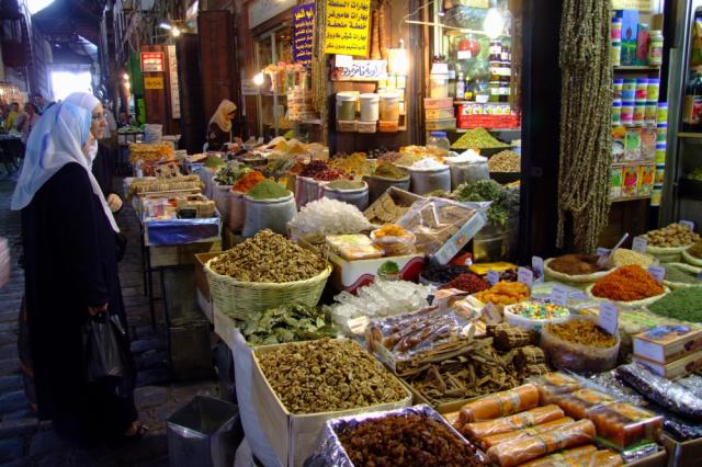 Trhovisko Souq al-Hamídija je splneným snom o orientálnom miest