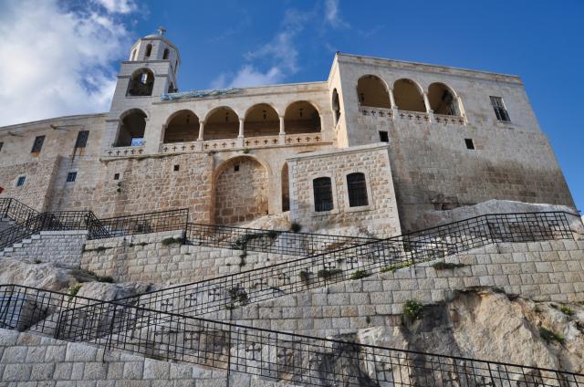 Kláštor v sýrskom mestečku Sidnája nechal postaviť byzantský ci