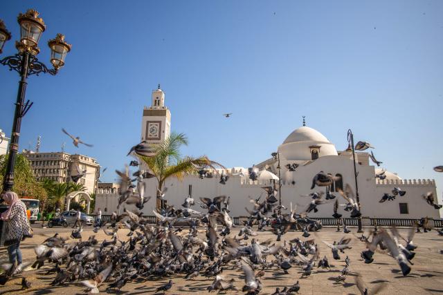 Alžír, v 7 miliónovom meste najväčšej krajiny Afriky. foto: Ľub