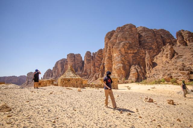 Tassili n'Ajjer je národným parkom pod patronátom UNESCO rozloh