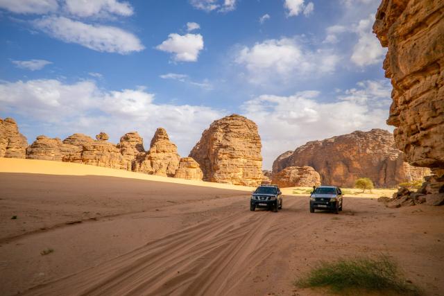Národný park Tassili n’Ajjer (UNESCO) je rozlohou o polovicu vä