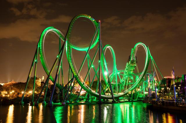 Odvážiš sa na jazdu na Hulkovej dráhe?
foto: Universal Studios 