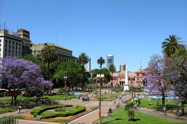 Prekrásna Plaza de Mayo.
foto: Katarína Líšková – 
