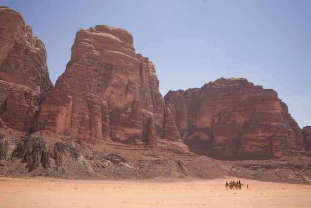 Vo Wadi Rum dodnes žijú Beduíni foto: Ľuboš Fellner - 