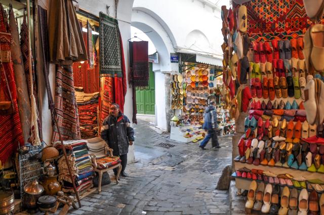 Tunis - prechádzka medinou. foto: Tomáš Kubuš - 