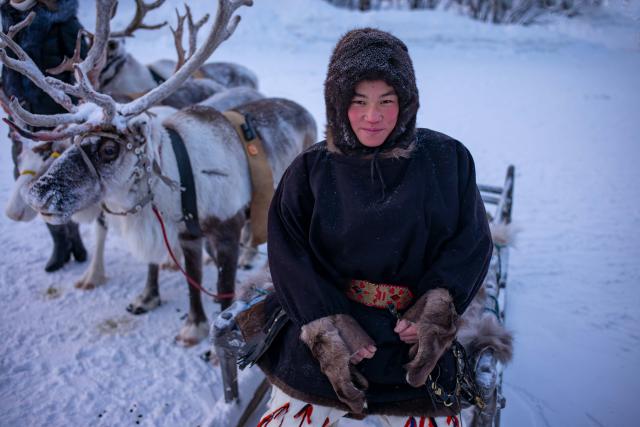 Urobíte si fotografiu s týmto nomádom z kmeňa Nenets? Alebo sa 