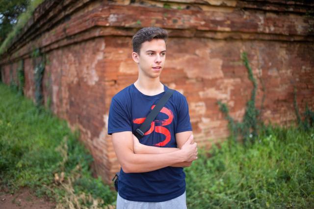 Daniel je hrdý, že po prvý raz v živote vstal na východ slnka. 