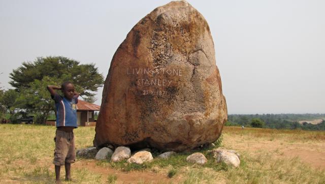 Livingstone-Stanley Monument v Mugere označuje miesto, kde prie
