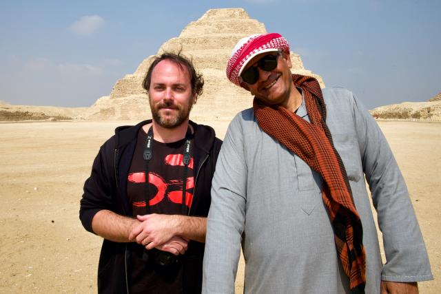 Toto je najstaršia pyramída sveta v Sakkare a samozrejme je v n