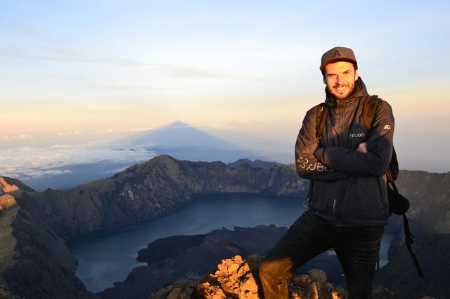 Vrch Rinjani vo výške 3726 metrov. Foto: Martin Šimko - 