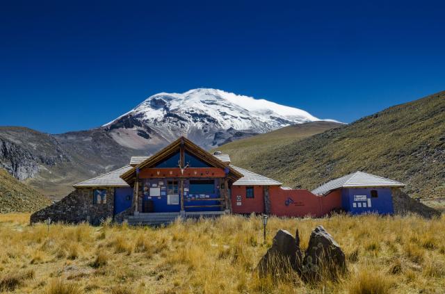 Chimborazo Lodge v nadmorskej výške 4000 m n.m. dal postaviť Ma