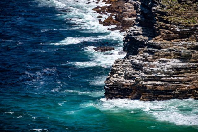 Búrlivé vody Atlantiku. foto: Tomáš Hulík - 