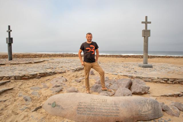 Sme na pobreží kostier, legendárnom nehostinnom 2500 km dlhom p