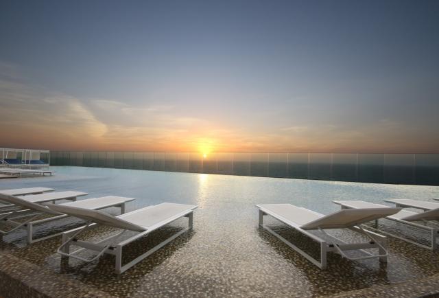 Západy slnka sú romantické priam gýčové. Foto: Intercontinental