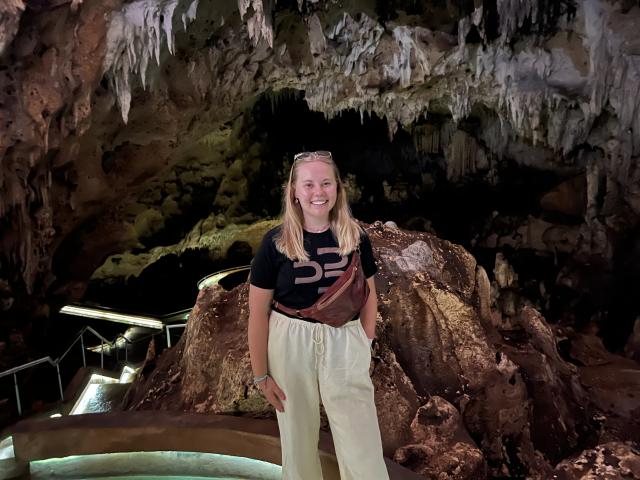 Cueva de las Maravillas - jaskyňa s historickými maľbami. (Phot
