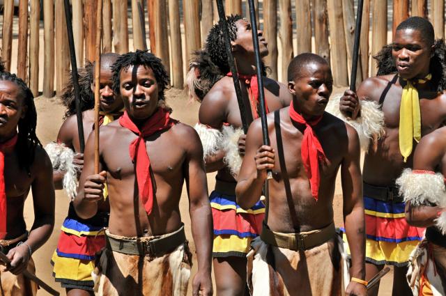 Swazijsko - Tanec shangaan