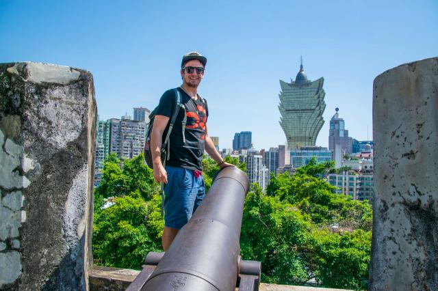 Koloniálna pevnosť a obrovské kasíno, dve tváre Macau na jednej