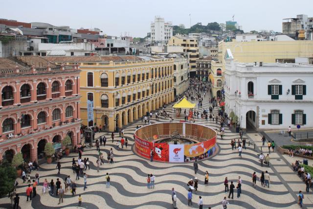 Okrem moderného hazardu nájdeme v Macau historické centrum, kto