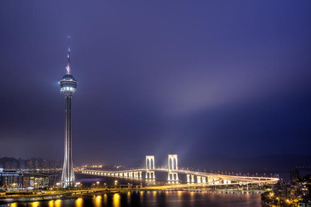 Televízna veža, Macao (338 m). foto: Archív 