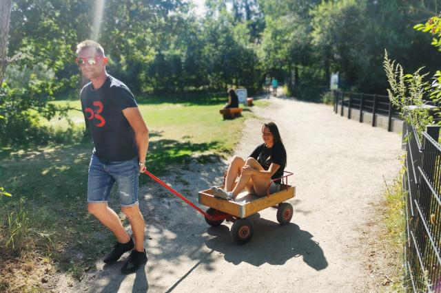 Parkom vás prevedú naši skúsení a zábavní sprievodcovia. foto :