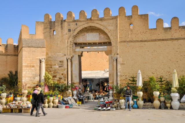 Kairouan - brána do stredovekého mesta. foto: Tomáš Kubuš - 