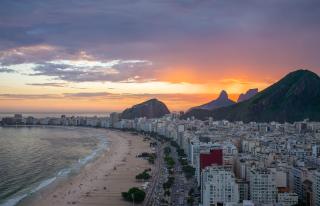 Rio de Janeiro - socha Krista nad mestom bohov