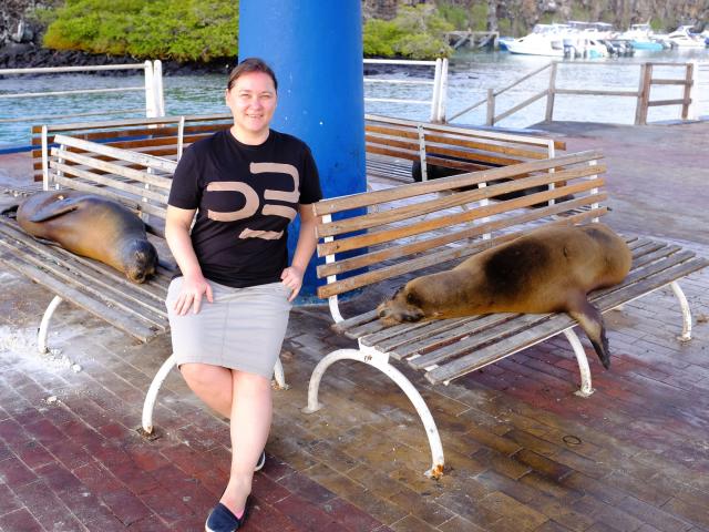 Potulky mestečkom Puerto Ayora. Foto: Katarína Líšková - 