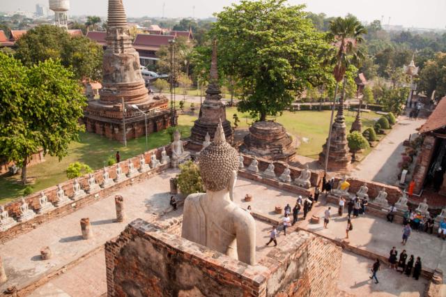 Kráľovská Ayutthaya bola hlavným mestom Siamu. foto: Zuzana Háb
