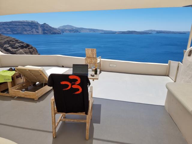 Wet allure suite s výhľadom. Perfektným výhľadom.