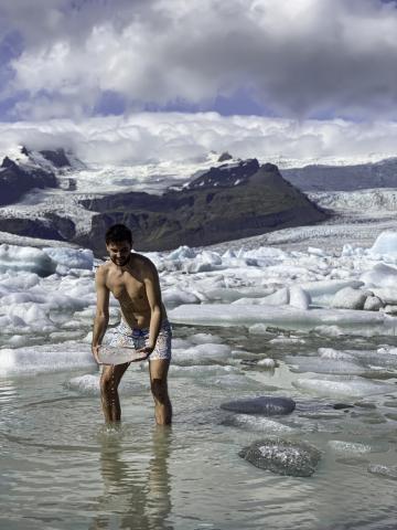 Trúfnete si otužovať na zamrznutom Islande? Foto: Martin Šimko 