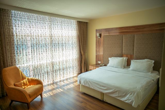 Hotel pod Araratom je jednoduchý, ale najlepší v meste, čistý a
