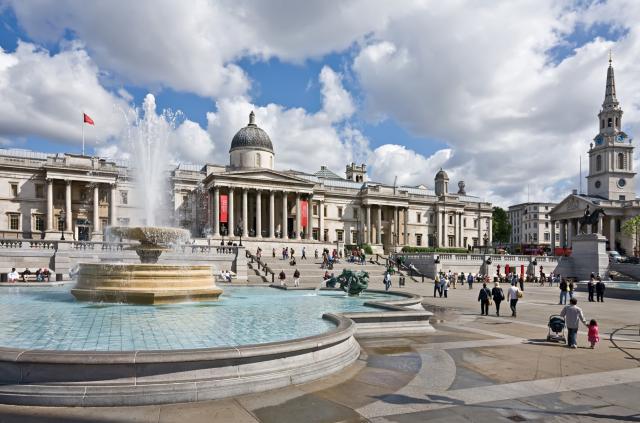 Trafalgar square, Londýn