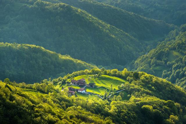 Cesta Kantábriou je cesta krásnou zelenou krajinou. Foto: Archí