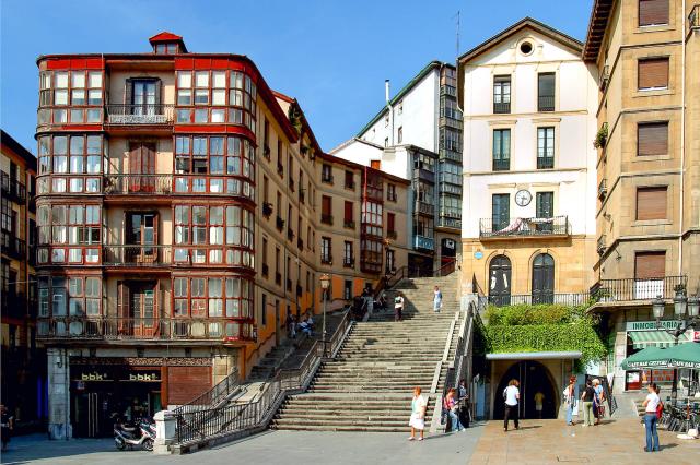 Stará štvrť centra Bilbao, Begoa a Mallona.  
Foto: Archív 