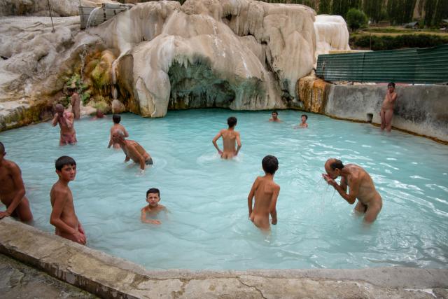 Tu sa kúpal Marco Polo. Voda je horúca ale ide o príjemnú skúse