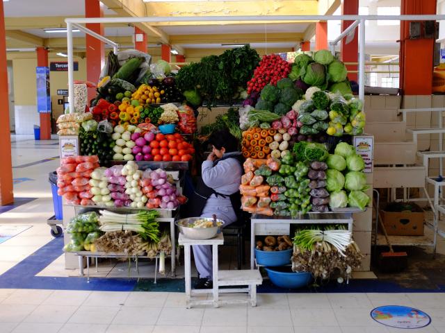 Na lokálnom trhovisku v Quito. Foto: Katarína Líšková - 