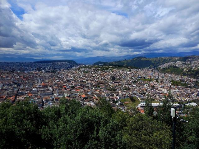 Vyhliadka na vysokohorské Quito. Foto: Daniela Mihaldová - 